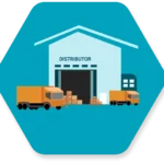 Armada distribusi ayam potong dengan logo perusahaan, menandai ekspansi bisnis ke berbagai wilayah